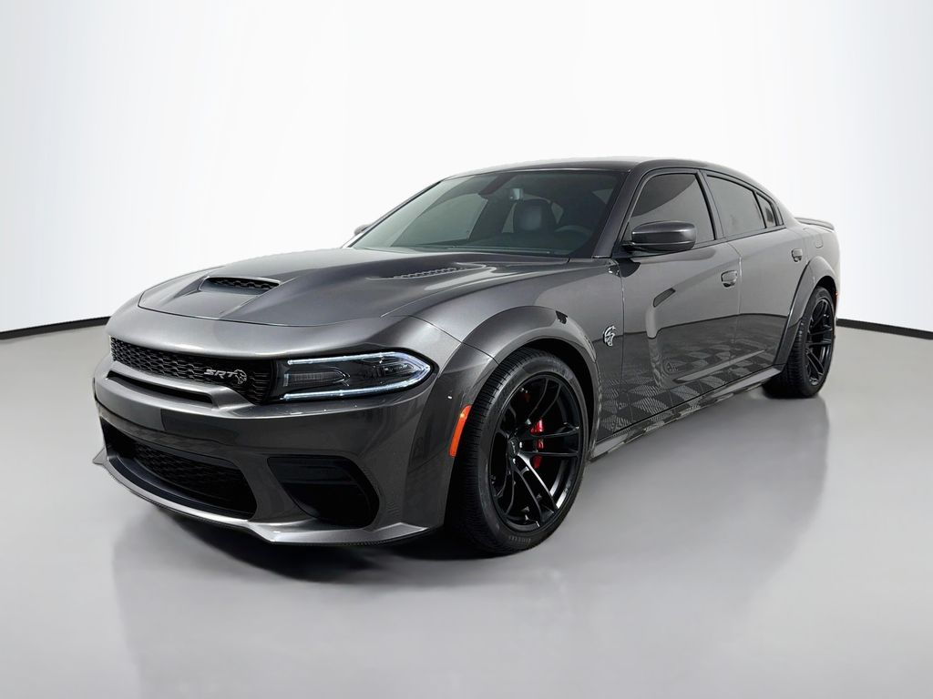 Gray (Granite Crystal Metallic Clearcoat) 2021 Dodge Charger Sedan Rear-Wheel Drive 8-Speed Automatic