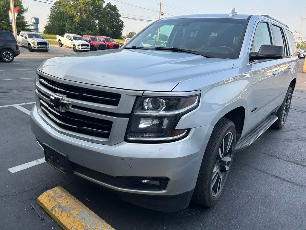 Silver Ice Metallic 2018 Chevrolet Tahoe SUV / Crossover Four-Wheel Drive 6-Speed Automatic Overdrive