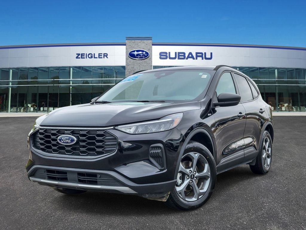 Black Metallic 2025 Ford Escape ST-Line AWD SUV / Crossover All-Wheel Drive 8-Speed Automatic