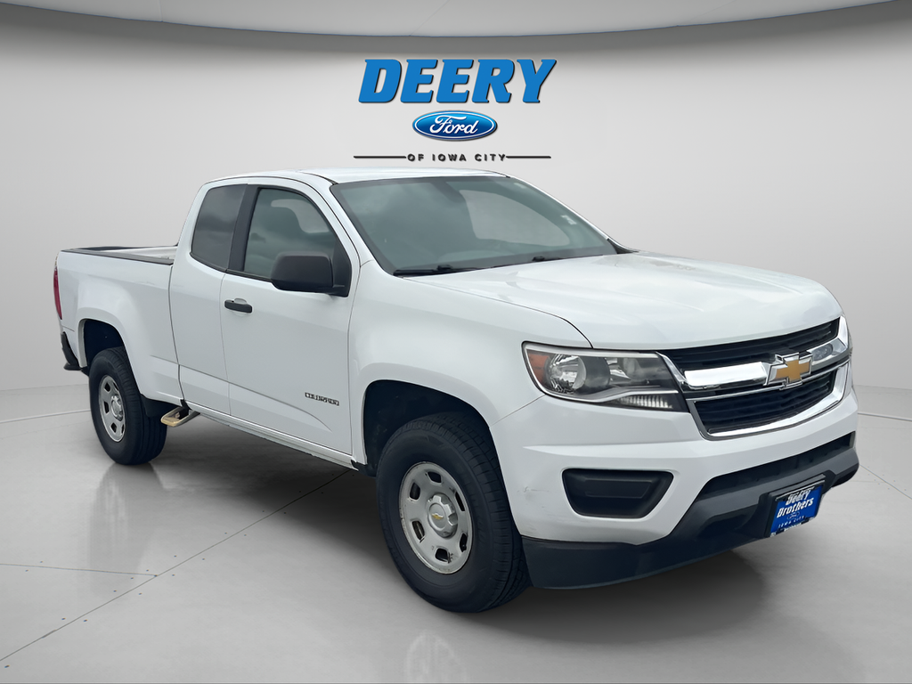 Summit White 2017 Chevrolet Colorado Work Truck Extended Cab LB RWD Pickup Truck 4X2 6-Speed Automatic