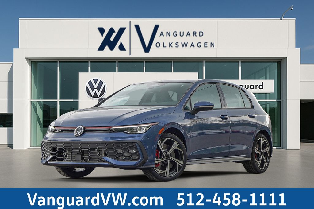 Slate Blue Metallic 2026 Volkswagen Golf GTI Hatchback Front-Wheel Drive 7-Speed Dual Clutch