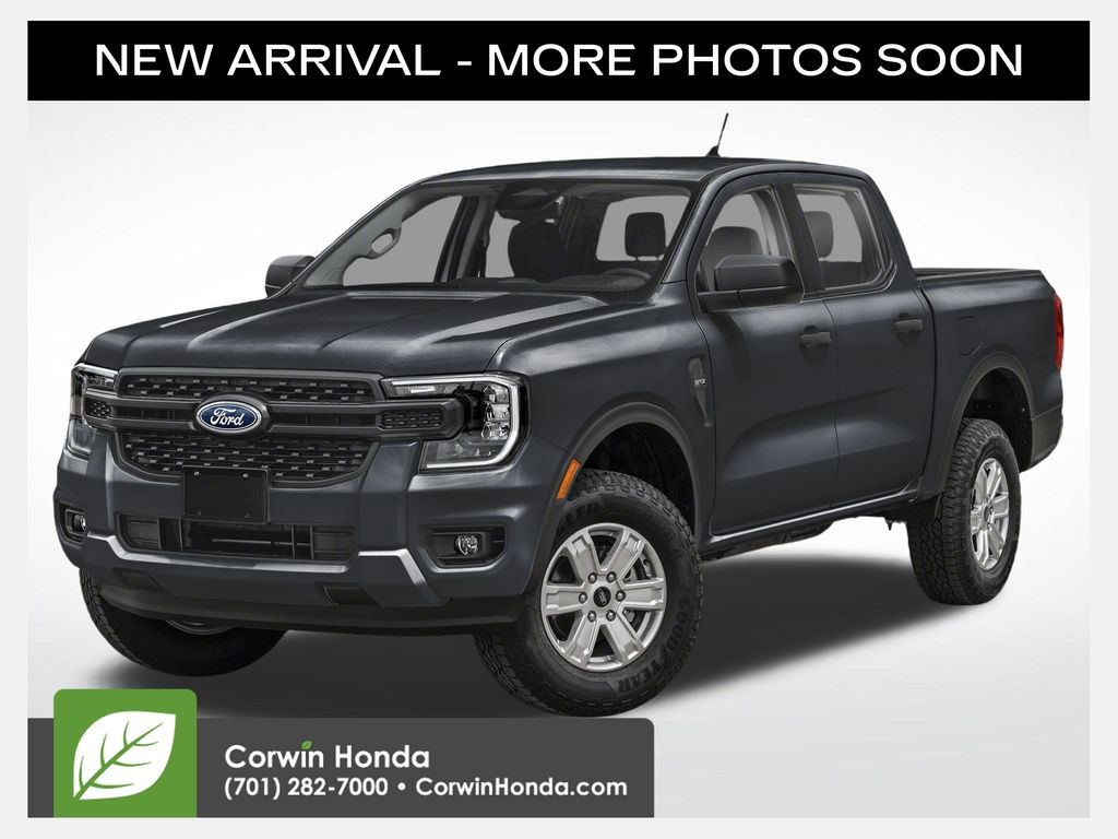Shadow Black 2024 Ford Ranger Pickup Truck Four-Wheel Drive Automatic