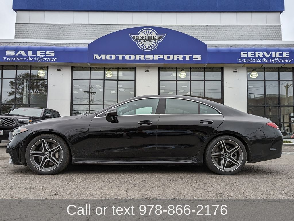 Black 2023 Mercedes-Benz CLS Coupe All-Wheel Drive 9-Speed Automatic