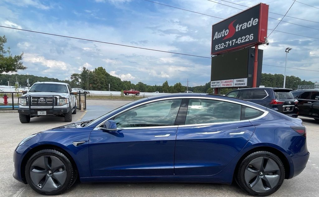 2020 Tesla Model 3 Standard Range Plus Blue at Bayshore Chrysler Jeep Dodge Ram
