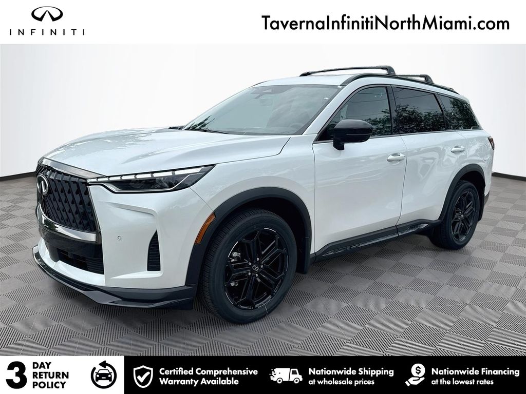 White 2027 INFINITI QX60 SUV / Crossover All-Wheel Drive 9-Speed Automatic