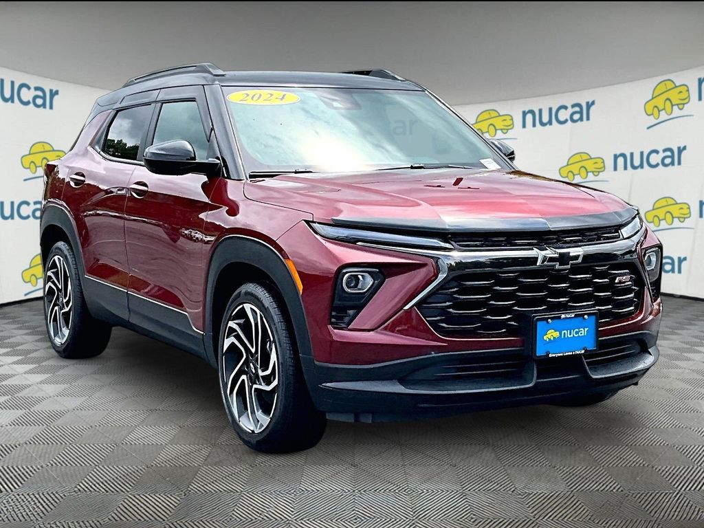 Red (Crimson Metallic) 2024 Chevrolet Trailblazer SUV / Crossover Four-Wheel Drive 9-Speed Automatic