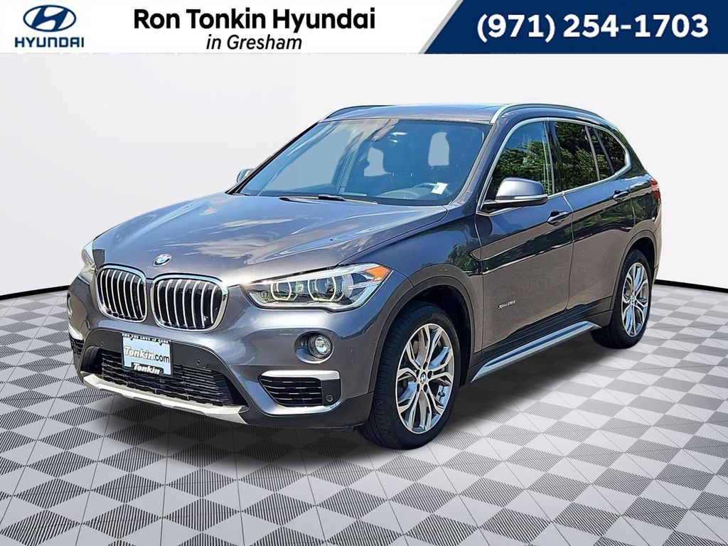 Mineral Gray Metallic 2017 BMW X1 SUV / Crossover All-Wheel Drive 8-Speed Automatic