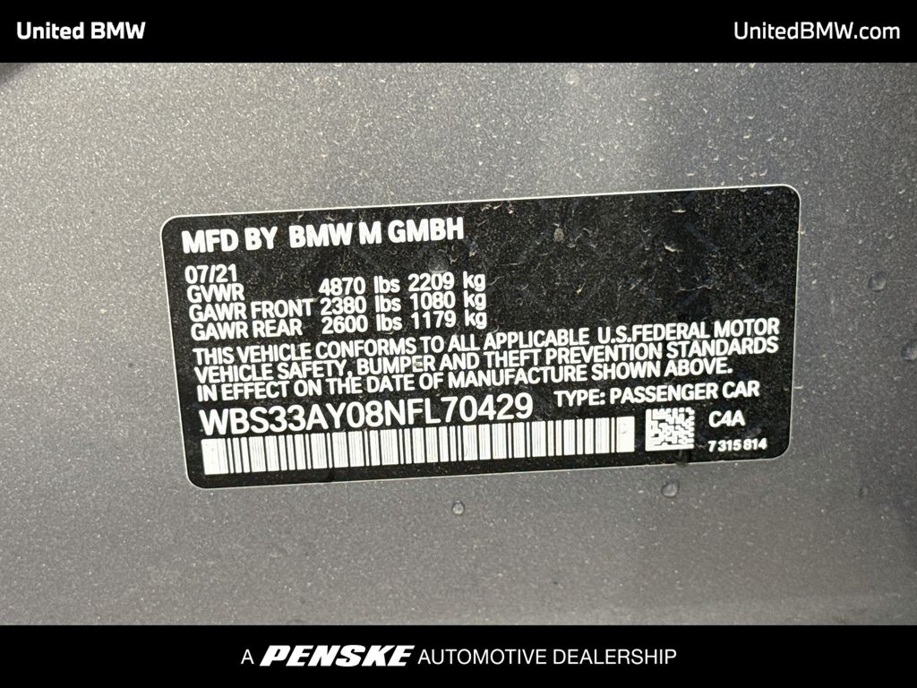 Thumbnail: 2022 BMW M3 - 21