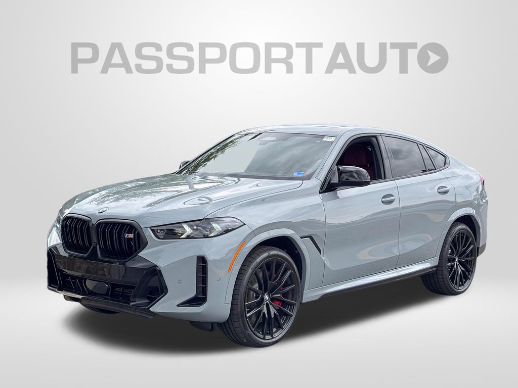 Gray (Brooklyn Grey Metallic) 2027 BMW X6 SUV / Crossover All-Wheel Drive 8-Speed Automatic