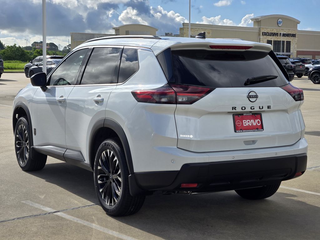 2026 Nissan Rogue Dark Armor White at Bravo Nissan