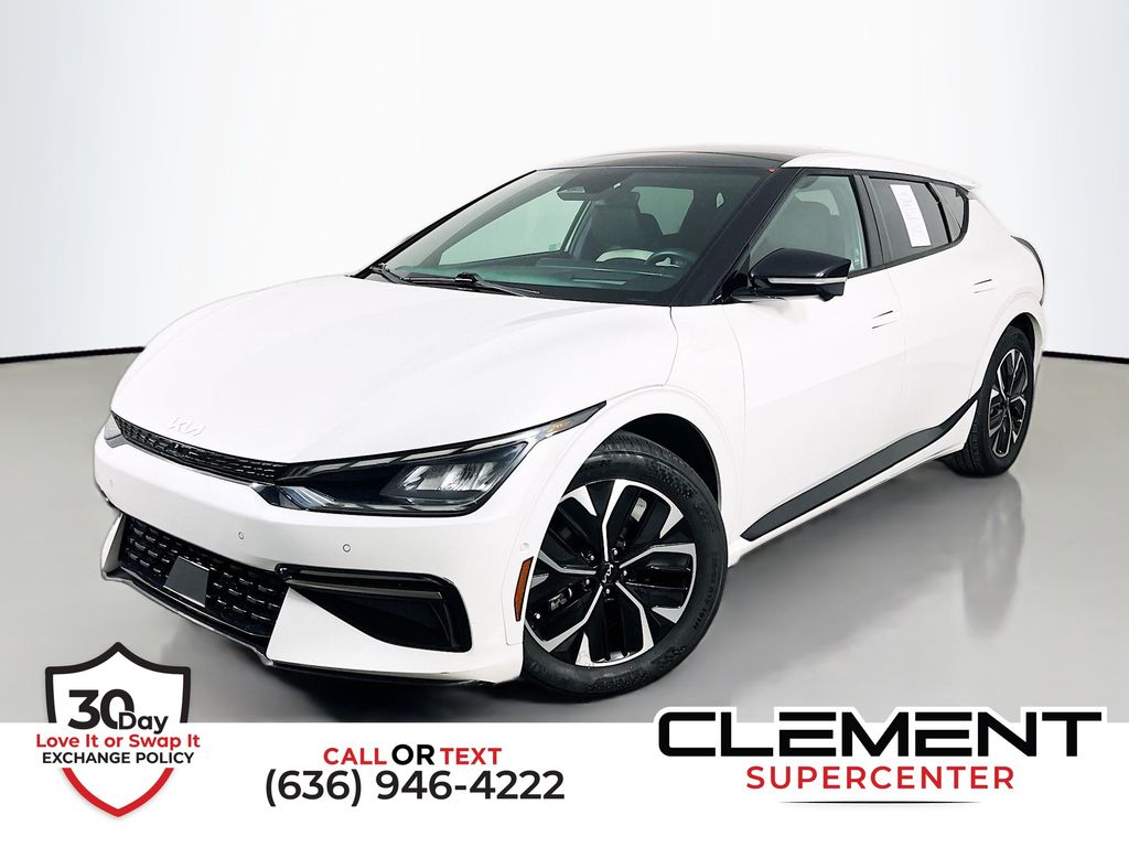 Snow White Pearl 2023 Kia EV6 GT-Line RWD SUV / Crossover Rear-Wheel Drive 1-Speed Automatic