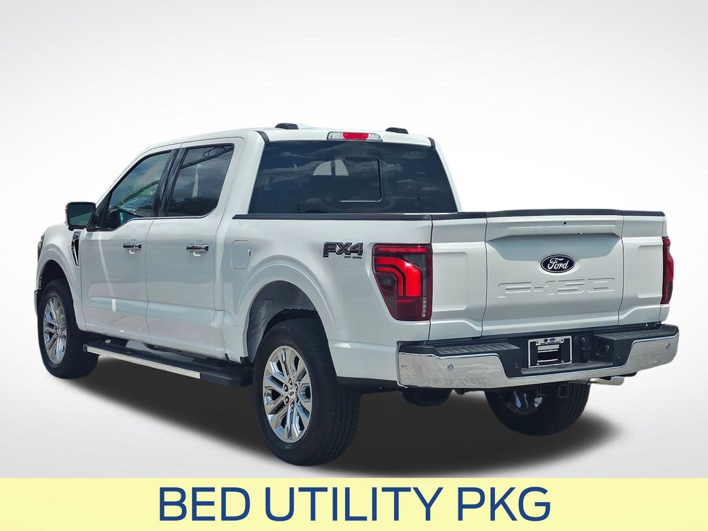 2026 Ford F-150 Lariat White at Walterboro Ford