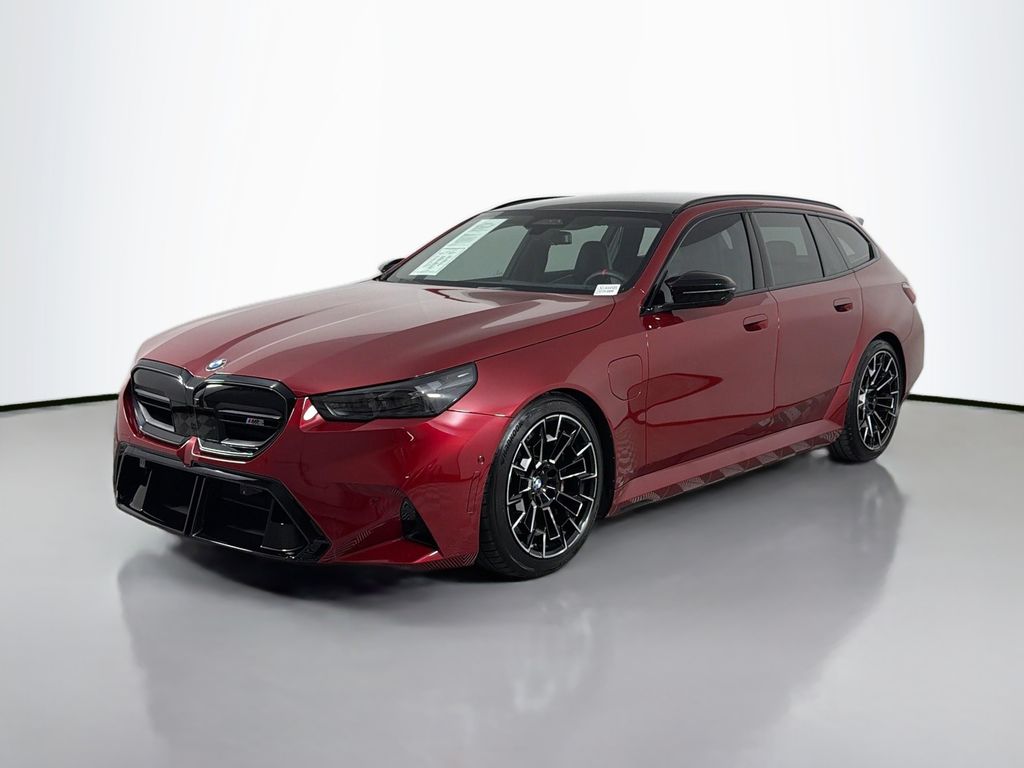 Vegas Red Metallic 2025 BMW M5 Wagon All-Wheel Drive 8-Speed Automatic