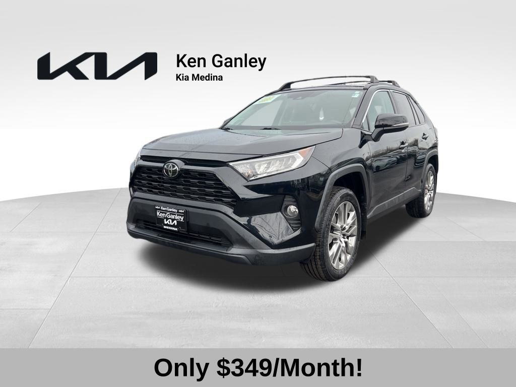 Midnight Black Metallic 2019 Toyota RAV4 XLE Premium AWD SUV / Crossover All-Wheel Drive 8-Speed Automatic