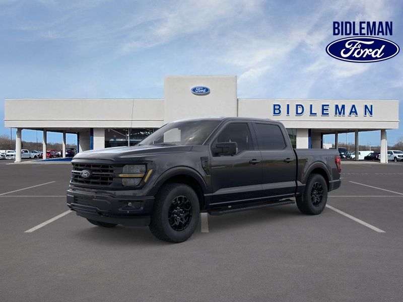 Agate Black Metallic 2026 Ford F-150 XLT SuperCrew 4WD Pickup Truck Four-Wheel Drive Automatic