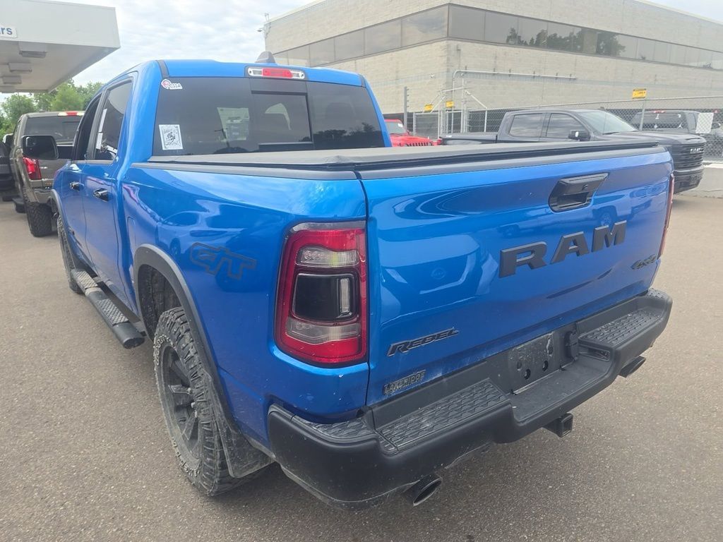 Certified Used 2023 Hydro Blue Pearlcoat Ram Rebel image 3
