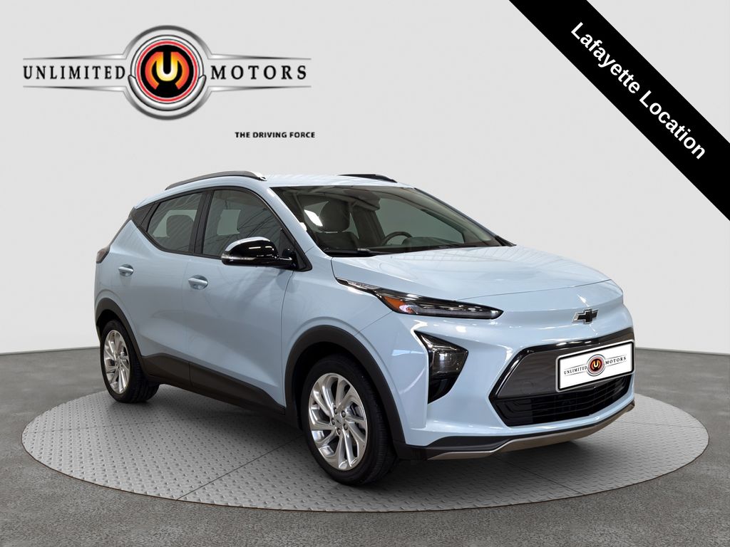 Tide Metallic (Ice Blue) 2023 Chevrolet Bolt EUV Hatchback Front-Wheel Drive 1-Speed Automatic