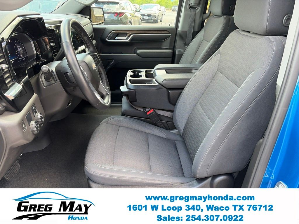 2022 Chevrolet Silverado 1500 LT Blue at Greg May Honda