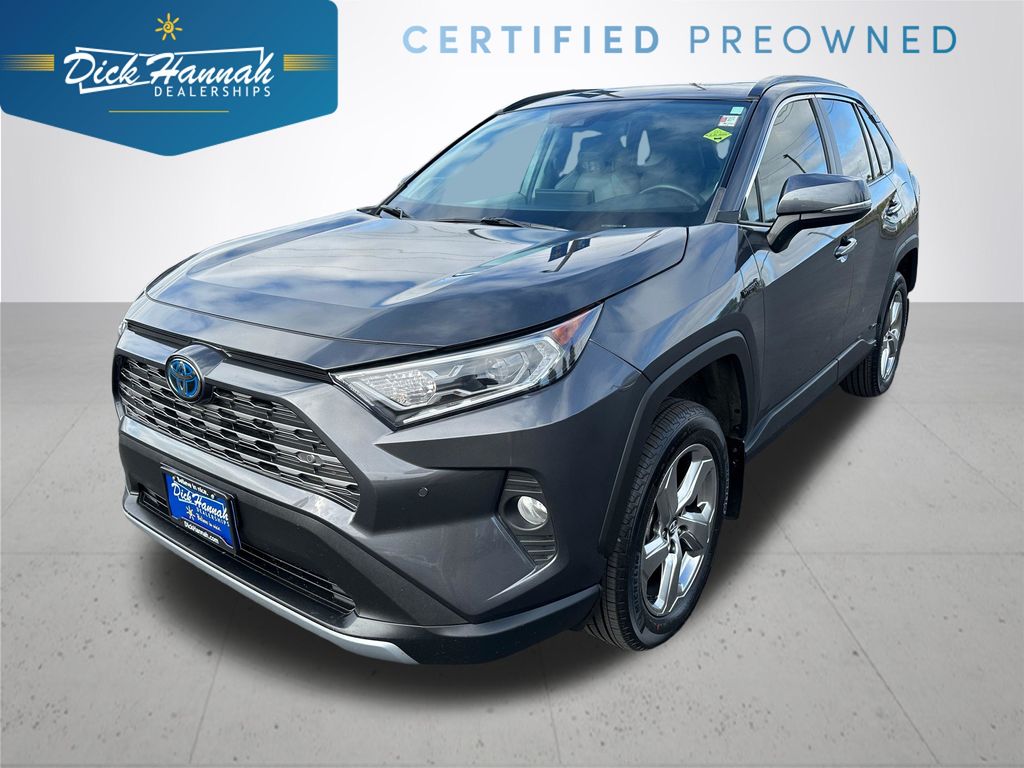 Magnetic Gray Metallic 2020 Toyota RAV4 Hybrid SUV / Crossover All-Wheel Drive Continuously Variable Transmission
