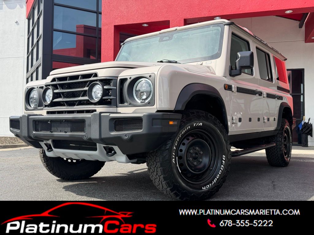 Brown (Tan) 2024 Ineos Grenadier SUV / Crossover Four-Wheel Drive 8-Speed Automatic