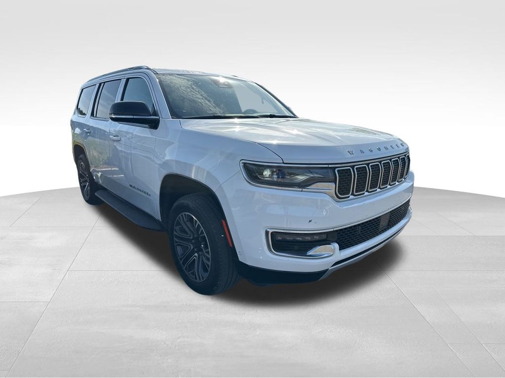 2024 Bright White Clearcoat Jeep Wagoneer Series II RWD SUV