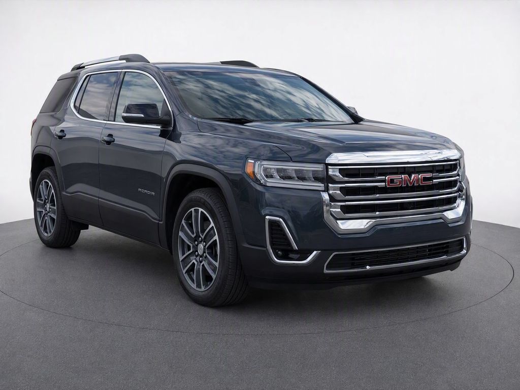 Gray (Dark Sky Metallic) 2020 GMC Acadia SUV / Crossover Four-Wheel Drive 9-Speed Automatic