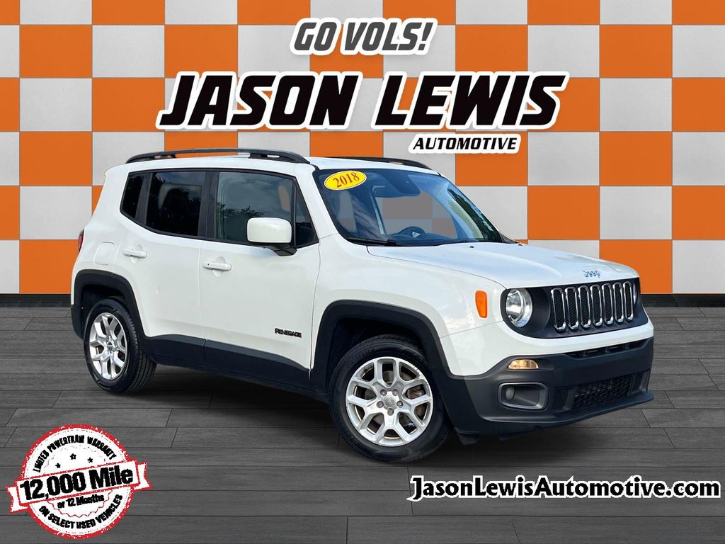 Alpine White 2018 Jeep Renegade SUV / Crossover Front-Wheel Drive 9-Speed Automatic