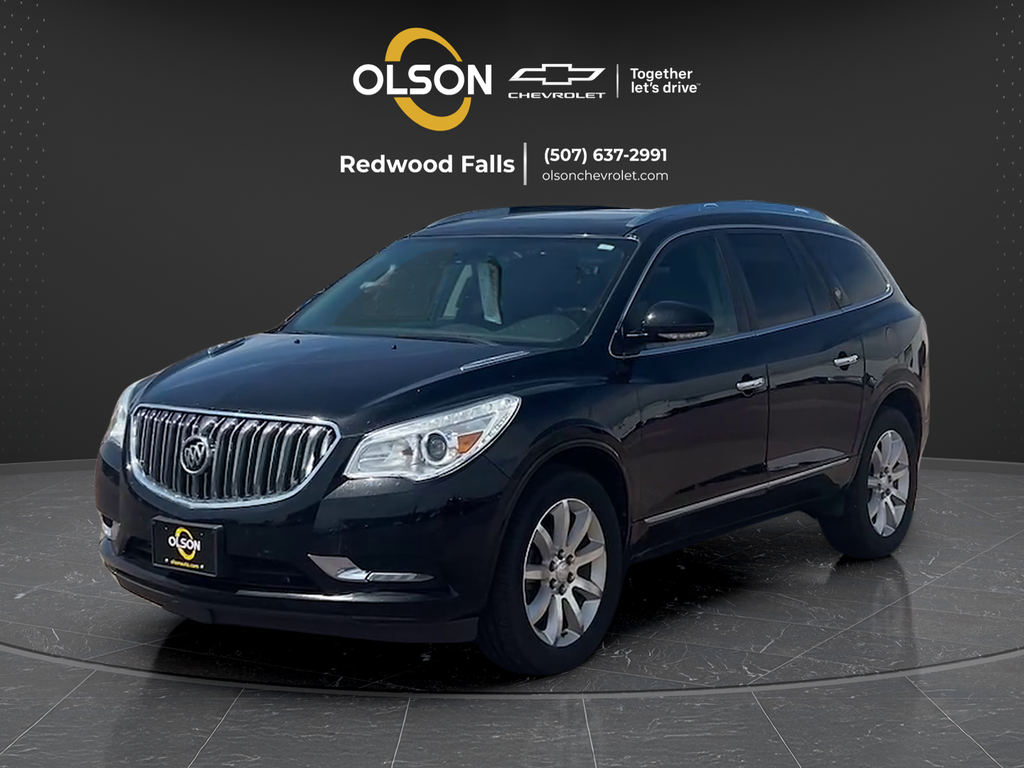 Black (Ebony Twilight Metallic) 2017 Buick Enclave Premium AWD SUV / Crossover All-Wheel Drive 6-Speed Automatic Overdrive