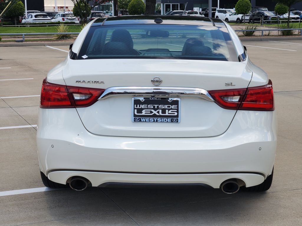 2017 Nissan Maxima 3.5 SL White at DeMontrond Automotive Group