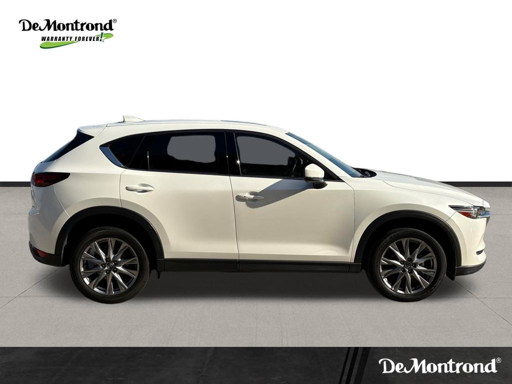 2021 Mazda CX-5 Grand Touring White at DeMontrond Automotive Group