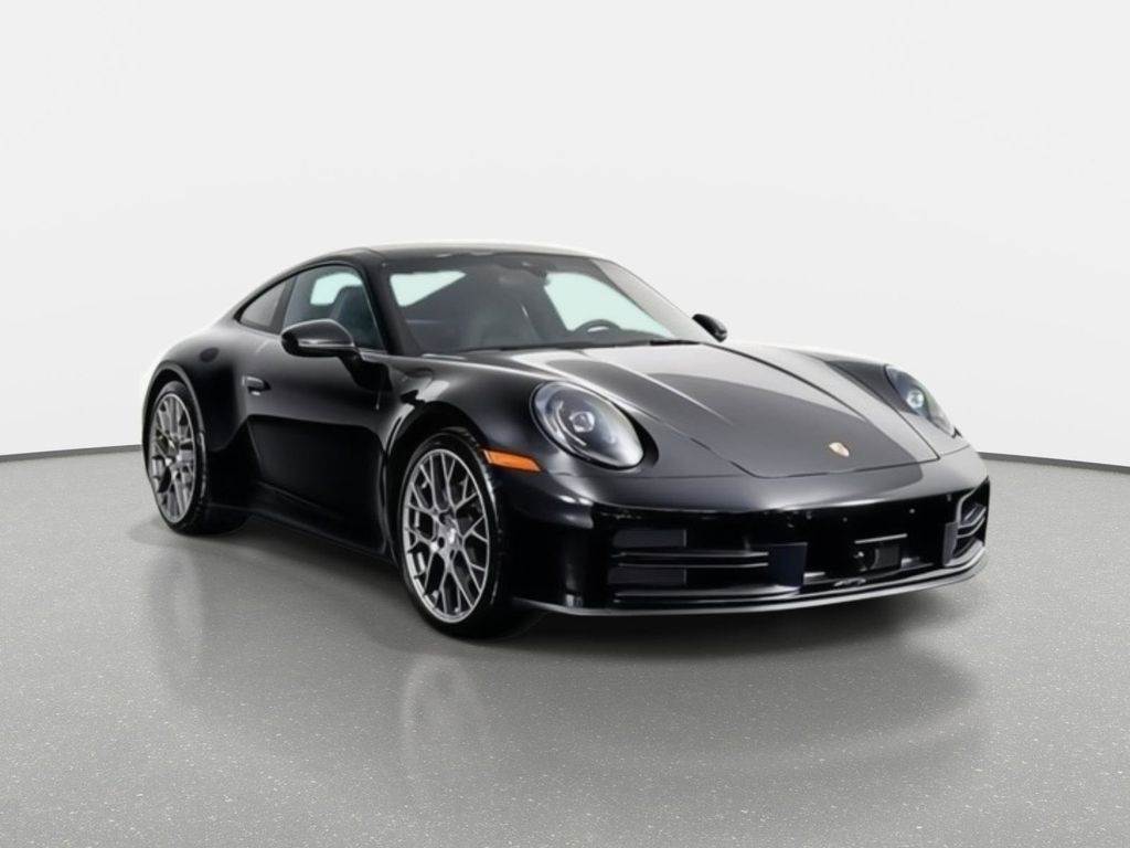 Black 2025 Porsche 911 Carrera Coupe RWD Coupe Rear-Wheel Drive Automatic