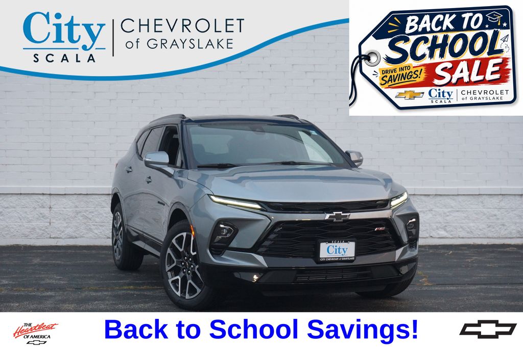 Sterling Gray Metallic 2026 Chevrolet Blazer SUV / Crossover All-Wheel Drive 9-Speed Automatic Overdrive