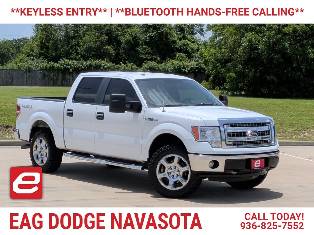 Oxford White 2014 Ford F-150 Pickup Truck Four-Wheel Drive 6-Speed Automatic