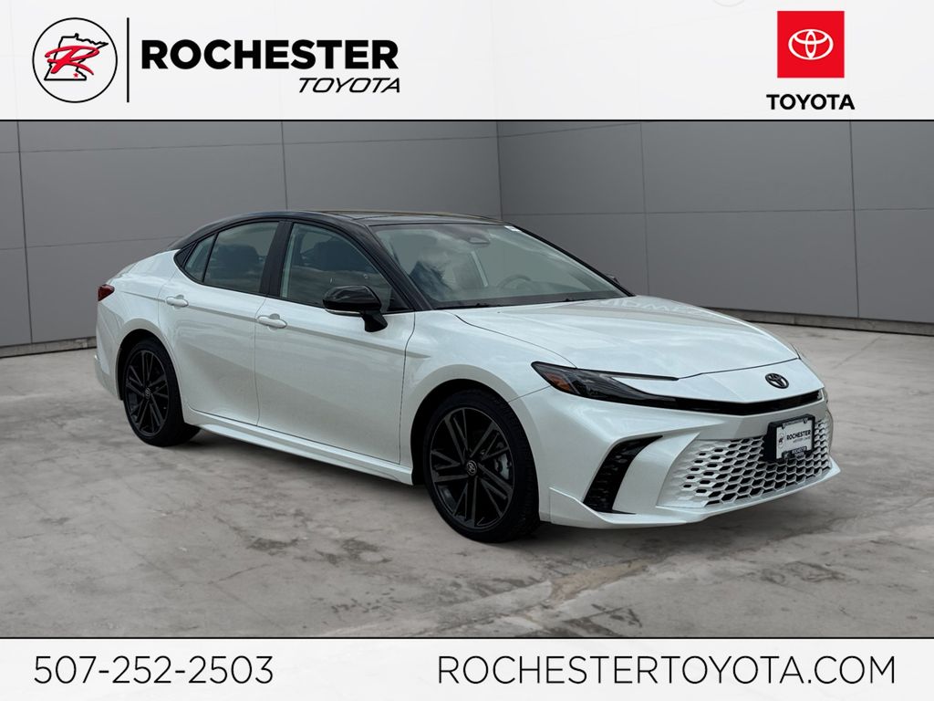 Wind Chill Pearl w/Midnight Black Metallic Roof 2026 Toyota Camry Sedan Front-Wheel Drive Continuously Variable Transmission