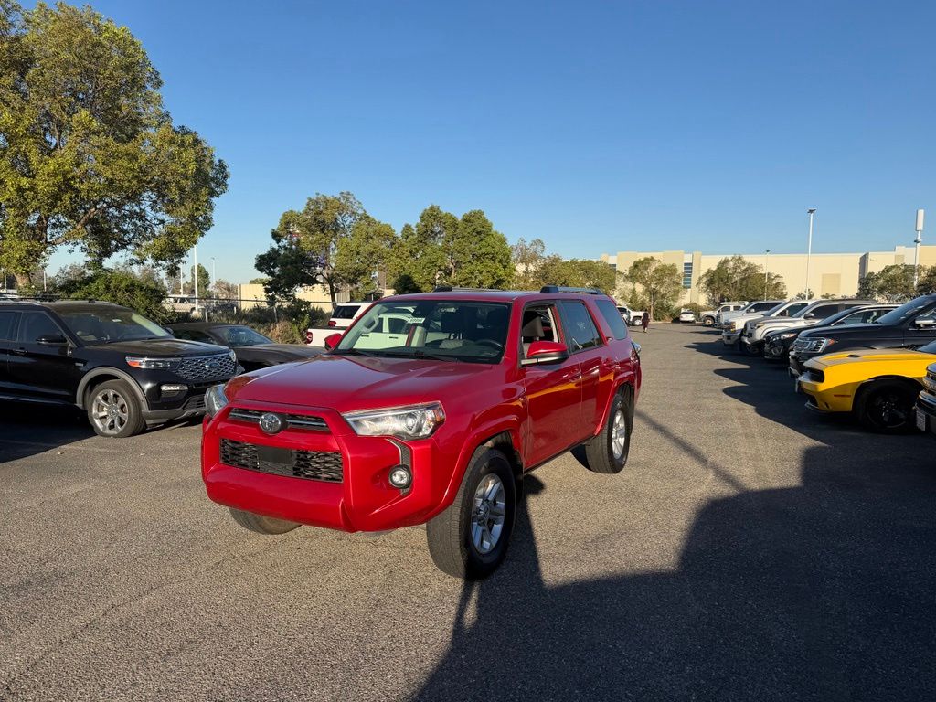 Barcelona Red Metallic 2021 Toyota 4Runner SUV / Crossover 4X2 5-Speed Automatic Overdrive