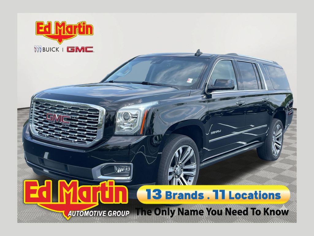 Onyx Black 2020 GMC Yukon XL SUV / Crossover Four-Wheel Drive