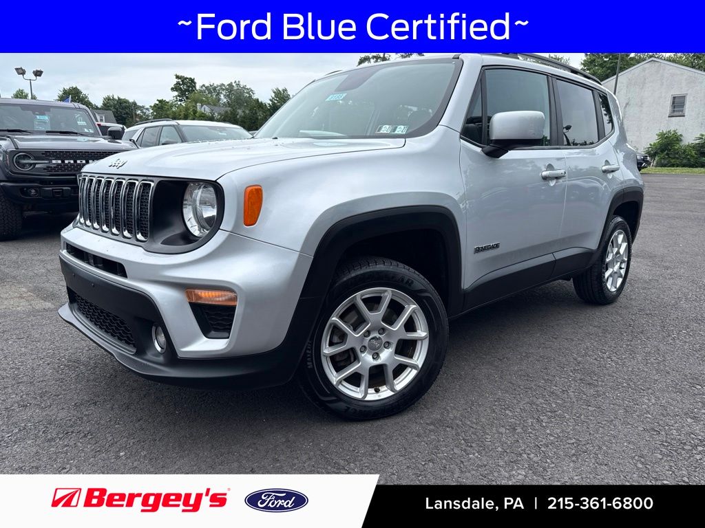 Glacier Metallic Clearcoat 2020 Jeep Renegade SUV / Crossover Four-Wheel Drive 9-Speed Automatic