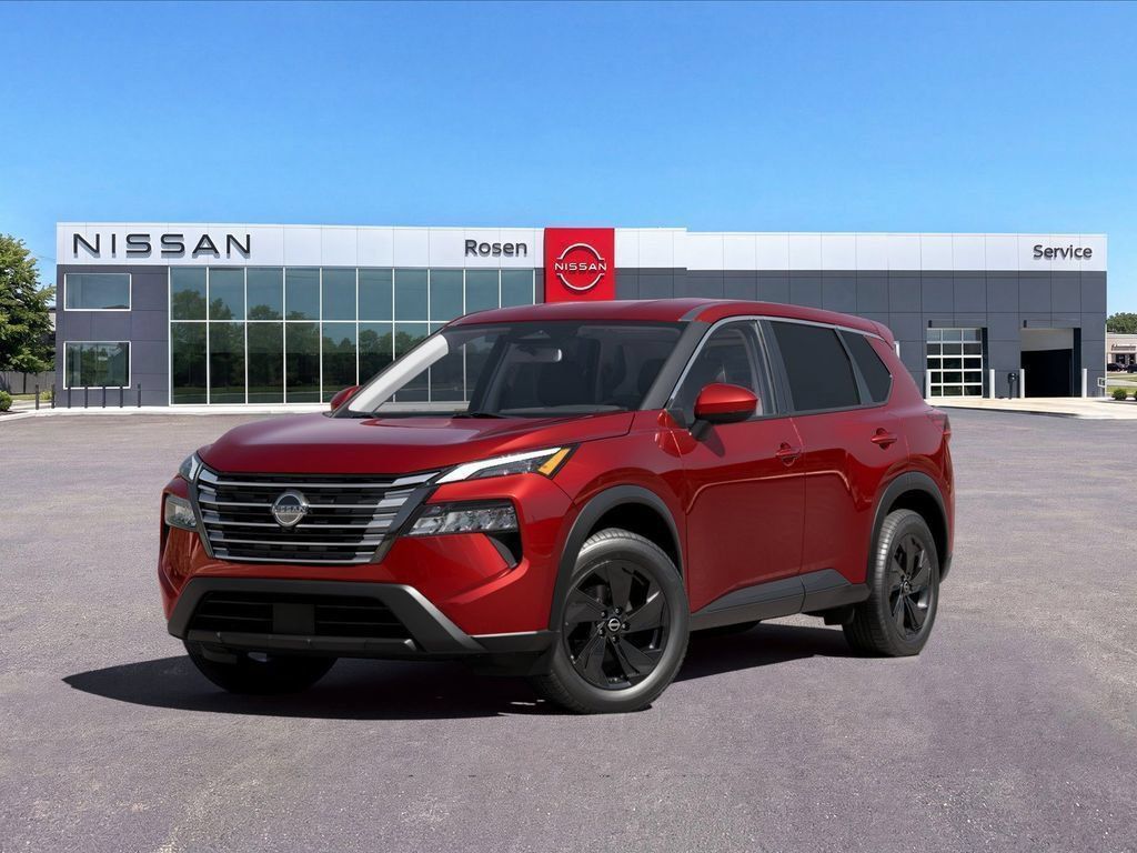 Red (Scarlet Ember Tintcoat) 2026 Nissan Rogue SUV / Crossover All-Wheel Drive Continuously Variable Transmission