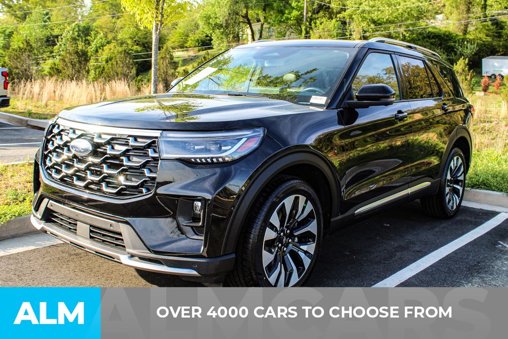 Used 2025 Black Ford Platinum image 2