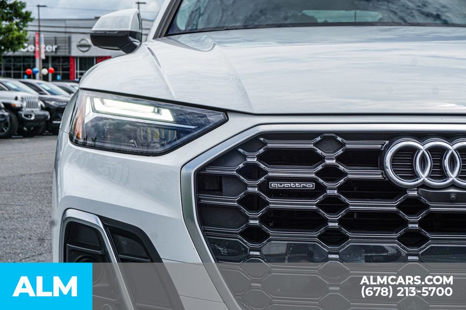 Used 2024 White Audi 45 S line Premium image 12