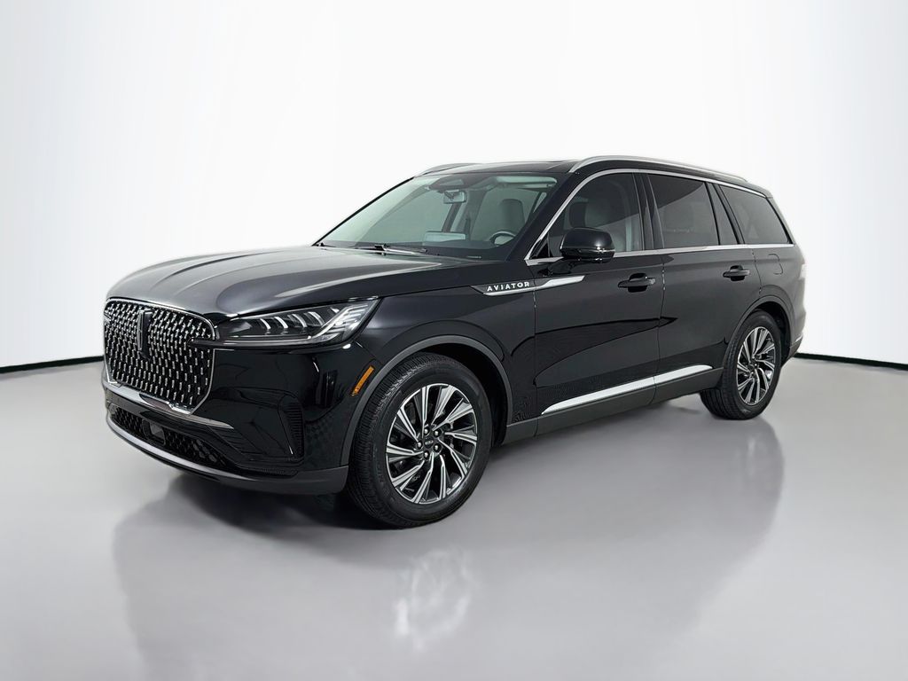 Black Metallic 2026 Lincoln Aviator SUV / Crossover Rear-Wheel Drive Automatic