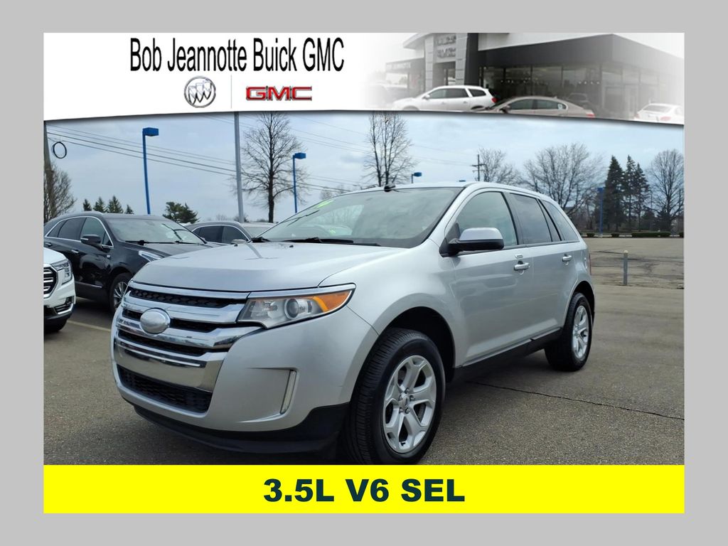 Ingot Silver 2014 Ford Edge SEL SUV / Crossover Front-Wheel Drive 6-Speed Automatic