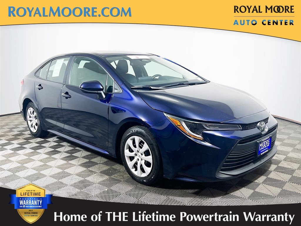 Blueprint 2024 Toyota Corolla LE FWD Sedan Front-Wheel Drive Continuously Variable Transmission