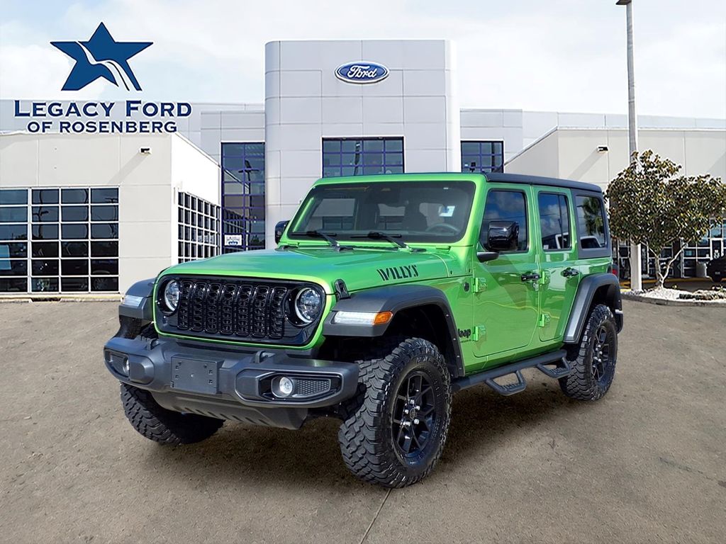 Mojito Clearcoat 2025 Jeep Wrangler SUV / Crossover Four-Wheel Drive 8-Speed Automatic