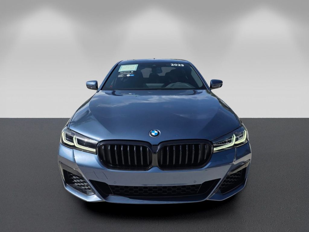 Certified Used 2023 Blue BMW 540i image 2