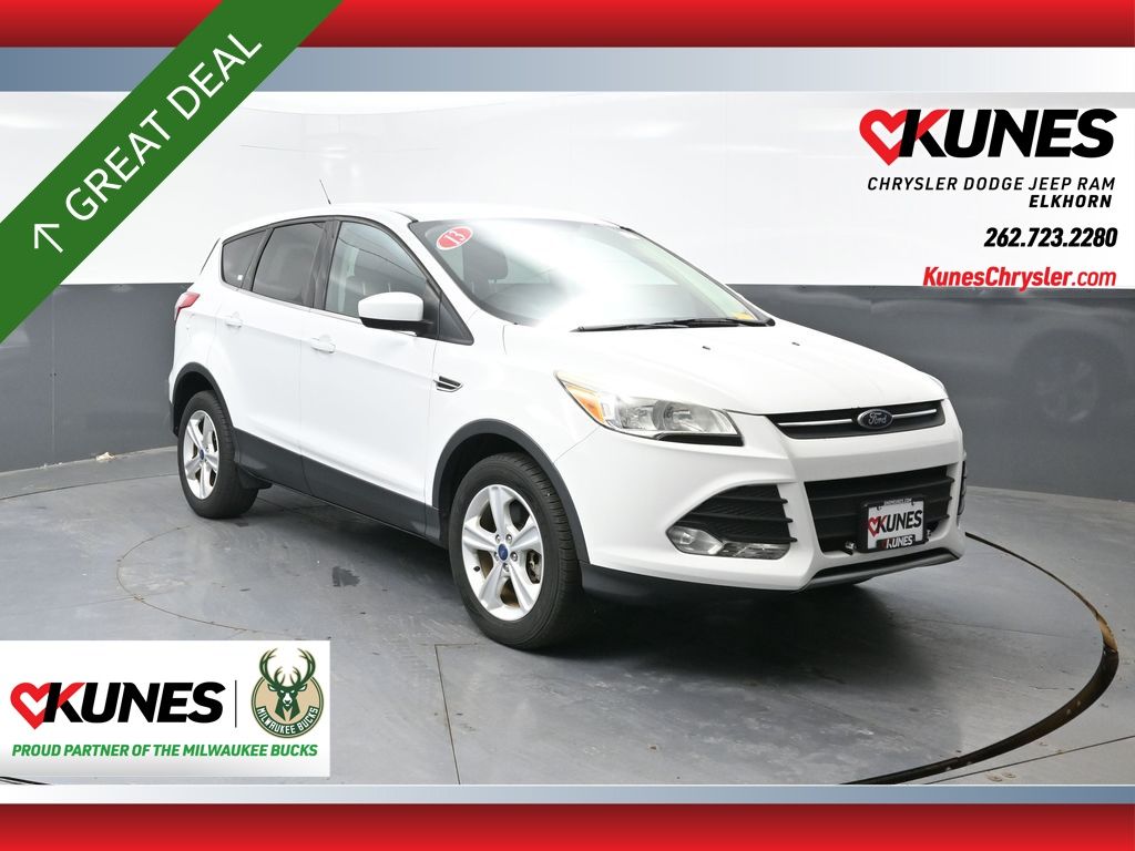 Oxford White 2013 Ford Escape SUV / Crossover All-Wheel Drive 6-Speed Automatic
