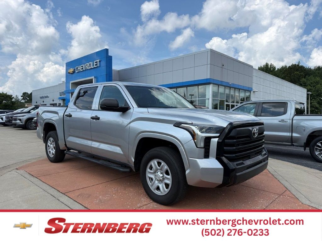 Celestial Silver Metallic 2023 Toyota Tundra Pickup Truck Four-Wheel Drive Automatic
