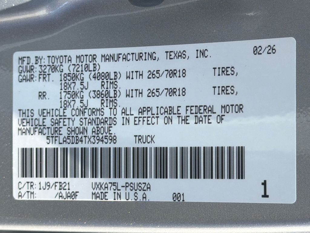 2026 Toyota Tundra SR5 - Photo 32