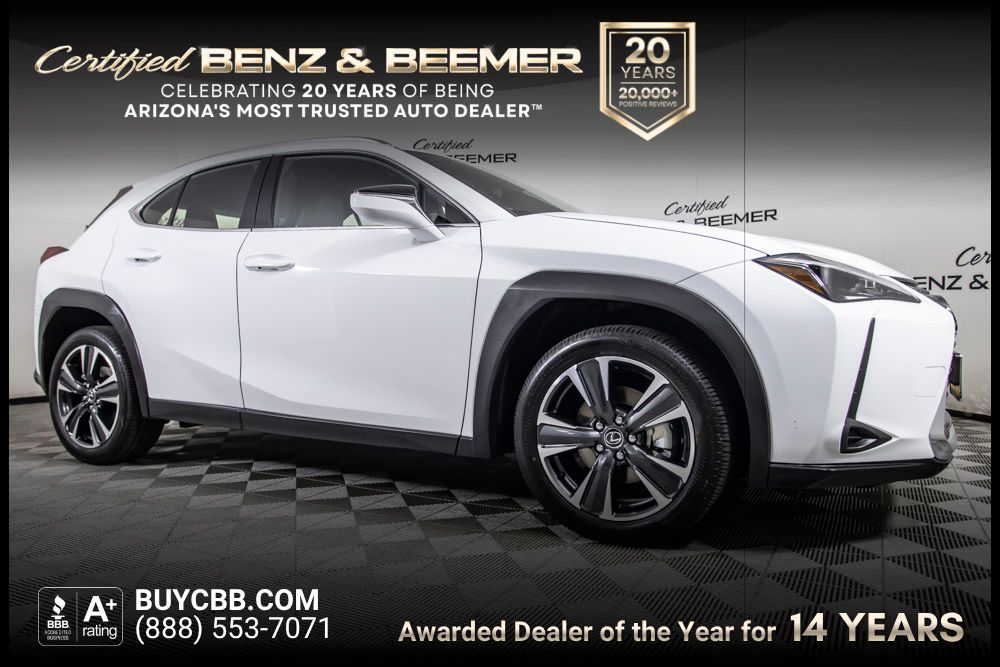 White 2026 Lexus UX Hybrid 300h FWD SUV / Crossover Front-Wheel Drive Continuously Variable Transmission