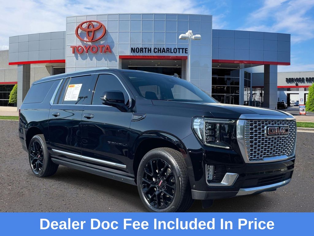 Onyx Black 2024 GMC Yukon XL Denali 4WD SUV / Crossover Four-Wheel Drive